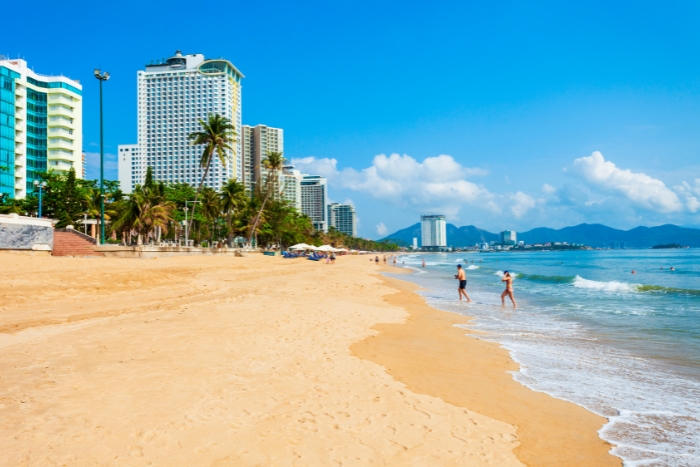 Relax in Nha Trang beach, one of the most beautiful beach in the world